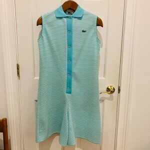 - Vintage 1950s 1960s Lacoste Tennis Romper Dress